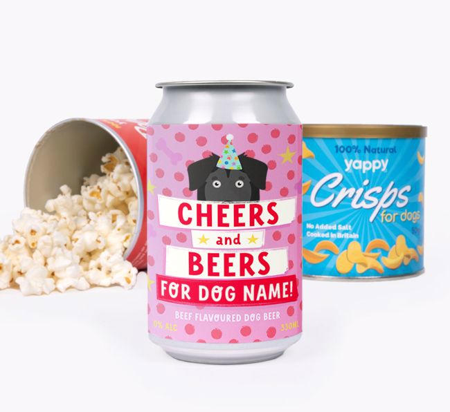 Cheers & Beers: Personalised {breedFullName} Beer Bundle